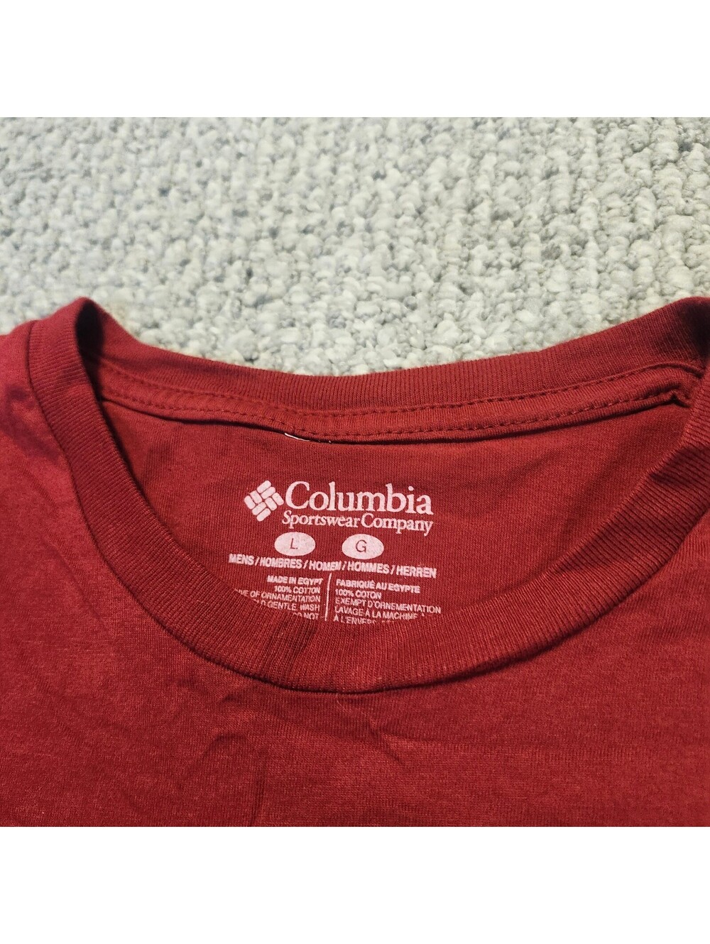 Columbia T-Shirt Graphic Short Sleeve Men's Size Large - Picture 2 of 7